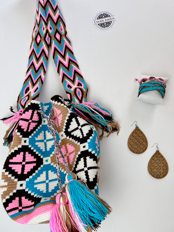 Celeste Wayuu Bucket Bag