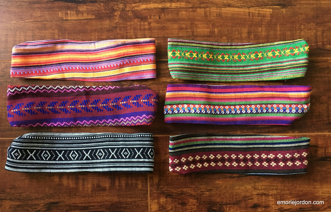 Soft Woven Bohemian Headbands