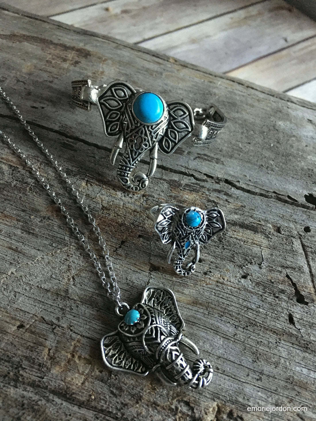 Tribal Elephant Necklace