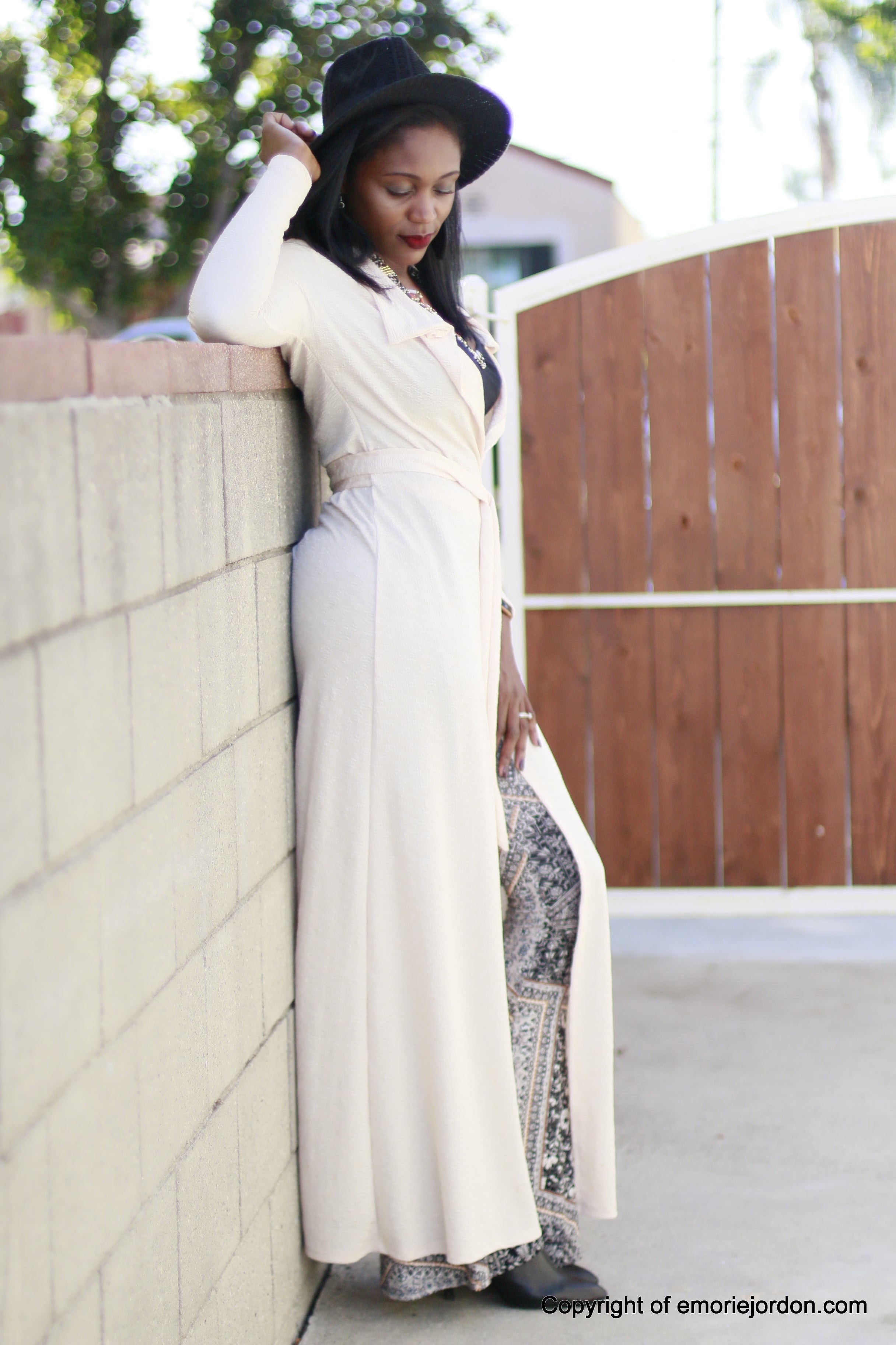 Duster maxi outlet dress