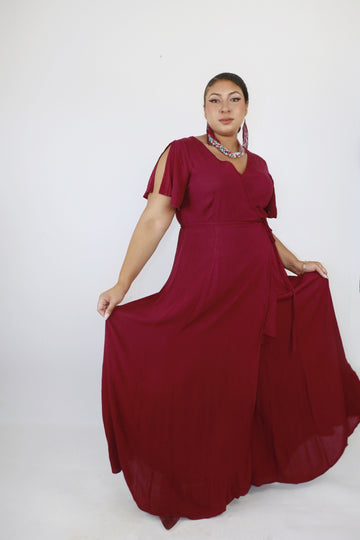 Maven Maxi Wrap Dress