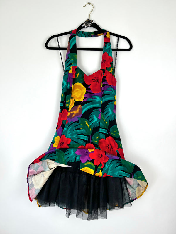 Live: 75 Vintage Halter Mini Dress