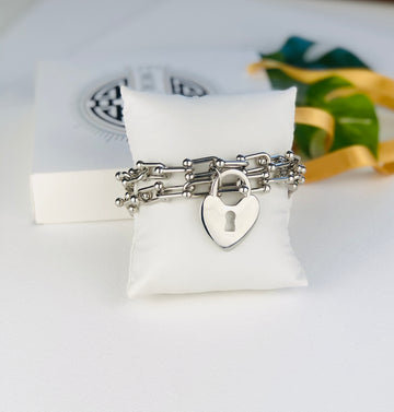 Lovelier Padlock Bracelet