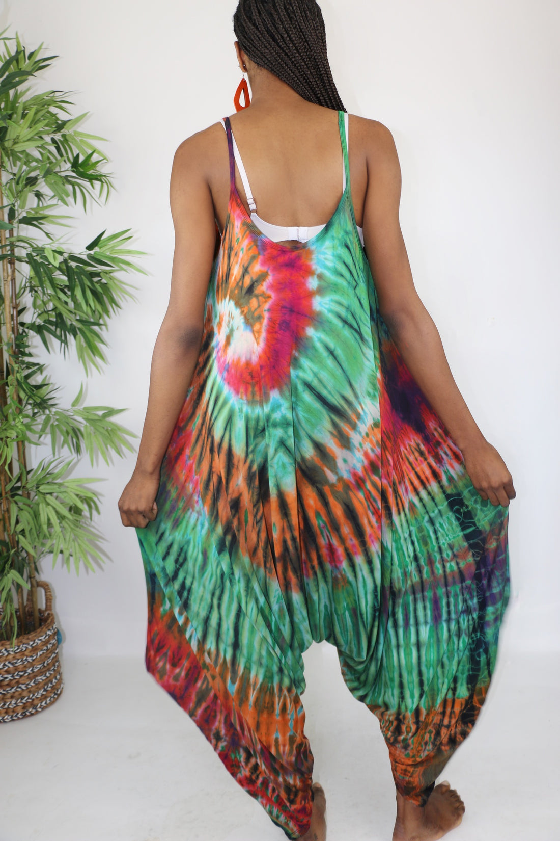 Afeni Tie Dye Romper