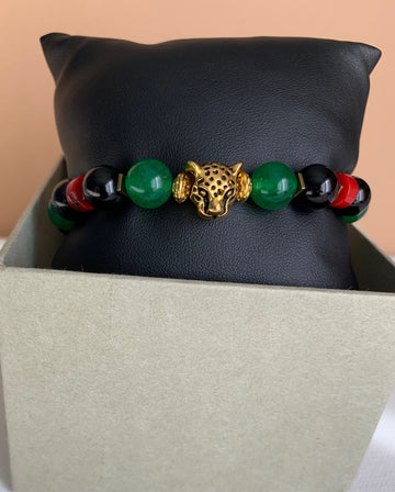 Men’s RBG Leopard Bracelet