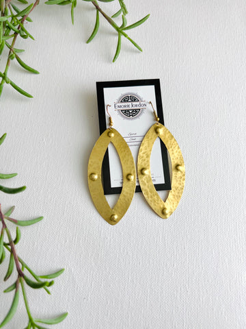 Vulana Handmade Brass Earrings