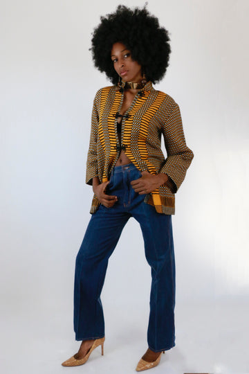 Vintage 70’s Woven Cardigan