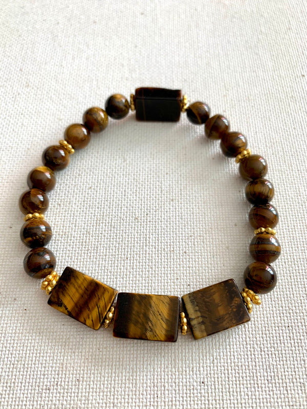 Tiger’s Eye Stone Bracelet