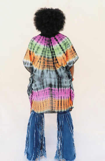 Sarra Tie Dye Cardigan