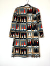 Live: 90 Vintage 70's Geometric Shift Dress