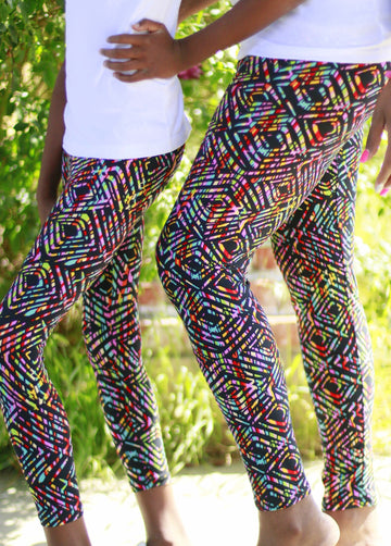 Psychadelic Diamond Leggings