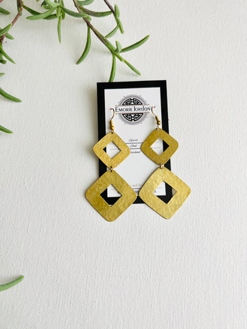 Richa Handmade Brass Earrings