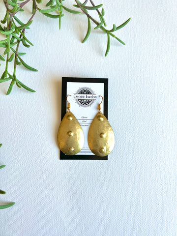 Toba Handmade Brass Earrings