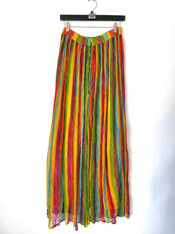 Live: 74 Rainbow Wide Legged Pants