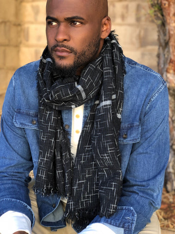 Midnight Blues Scarf