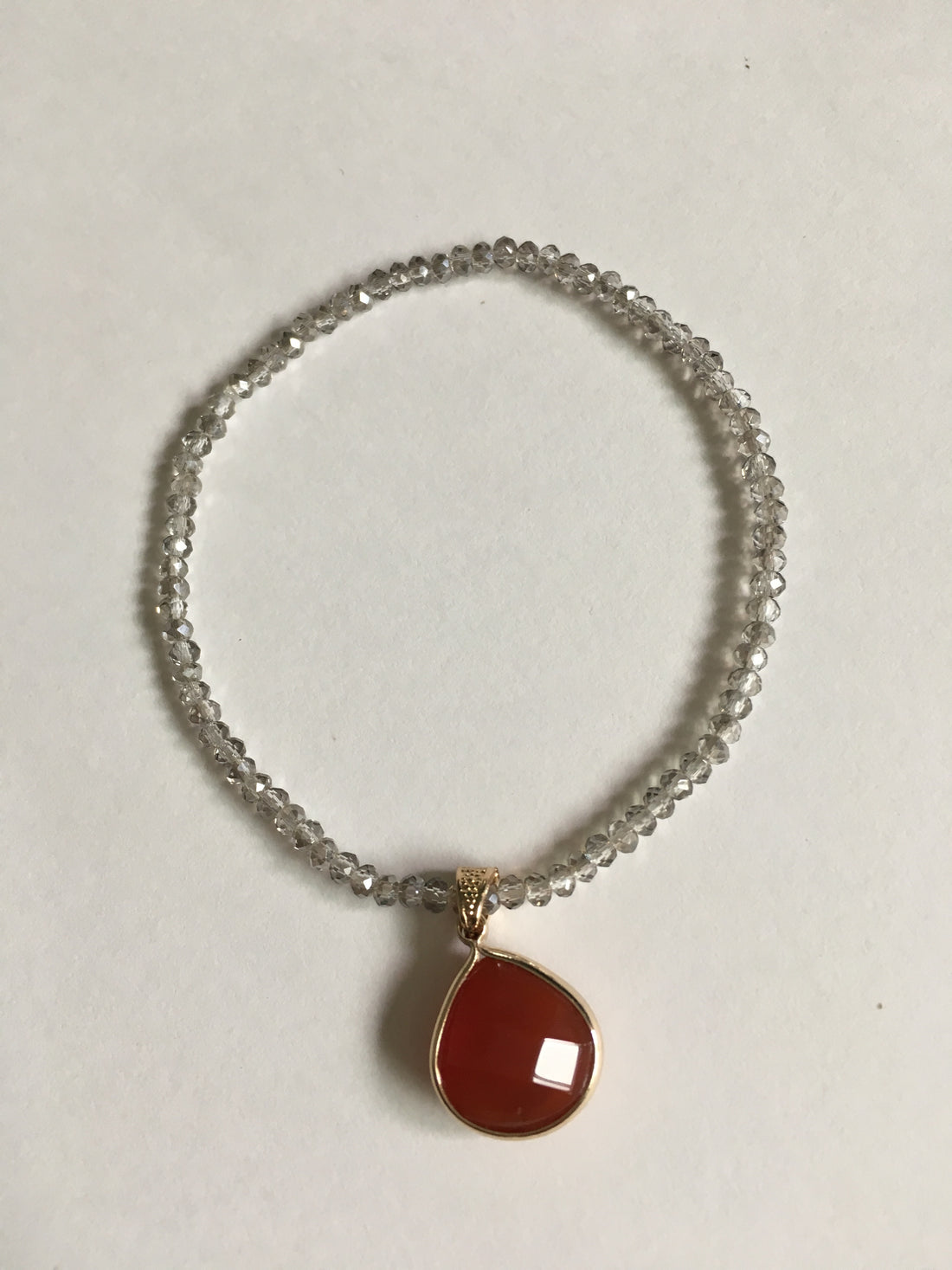 Baja Pendant Stone Bracelet