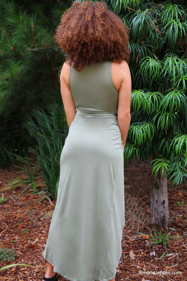 Olive Wanderlust Body Dress