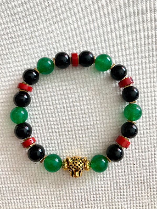 Men’s RBG Leopard Bracelet