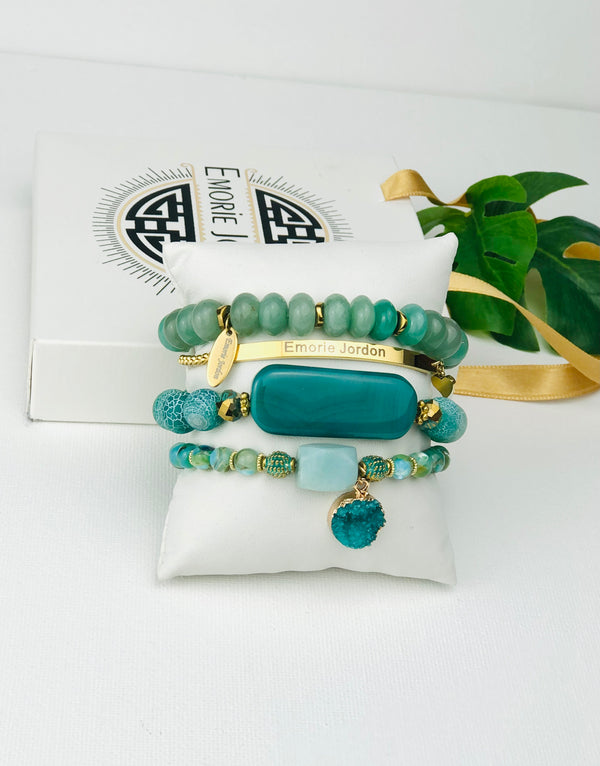 Emerald Manor Bracelet Stack