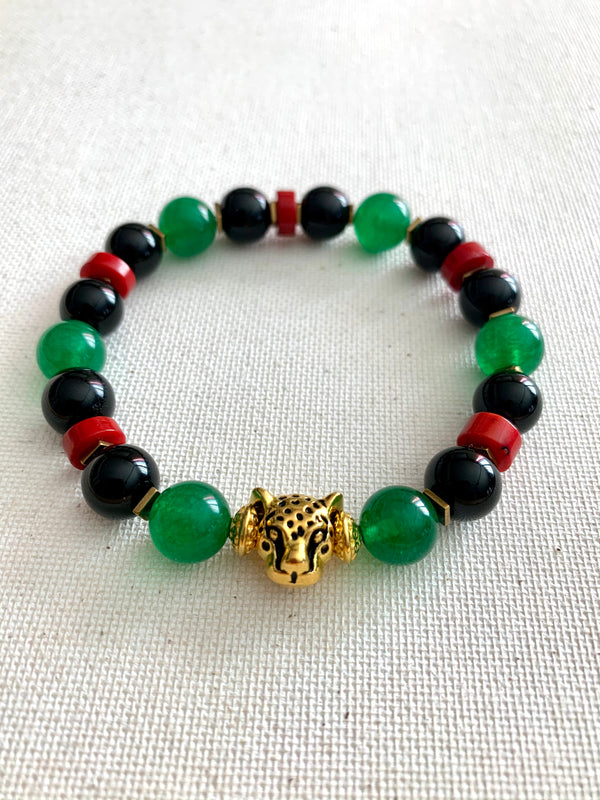 Men’s RBG Leopard Bracelet