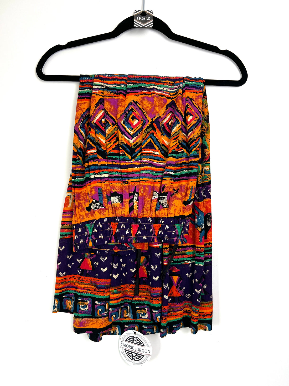 Live: 52 Vintage Colorful Maxi Skirt