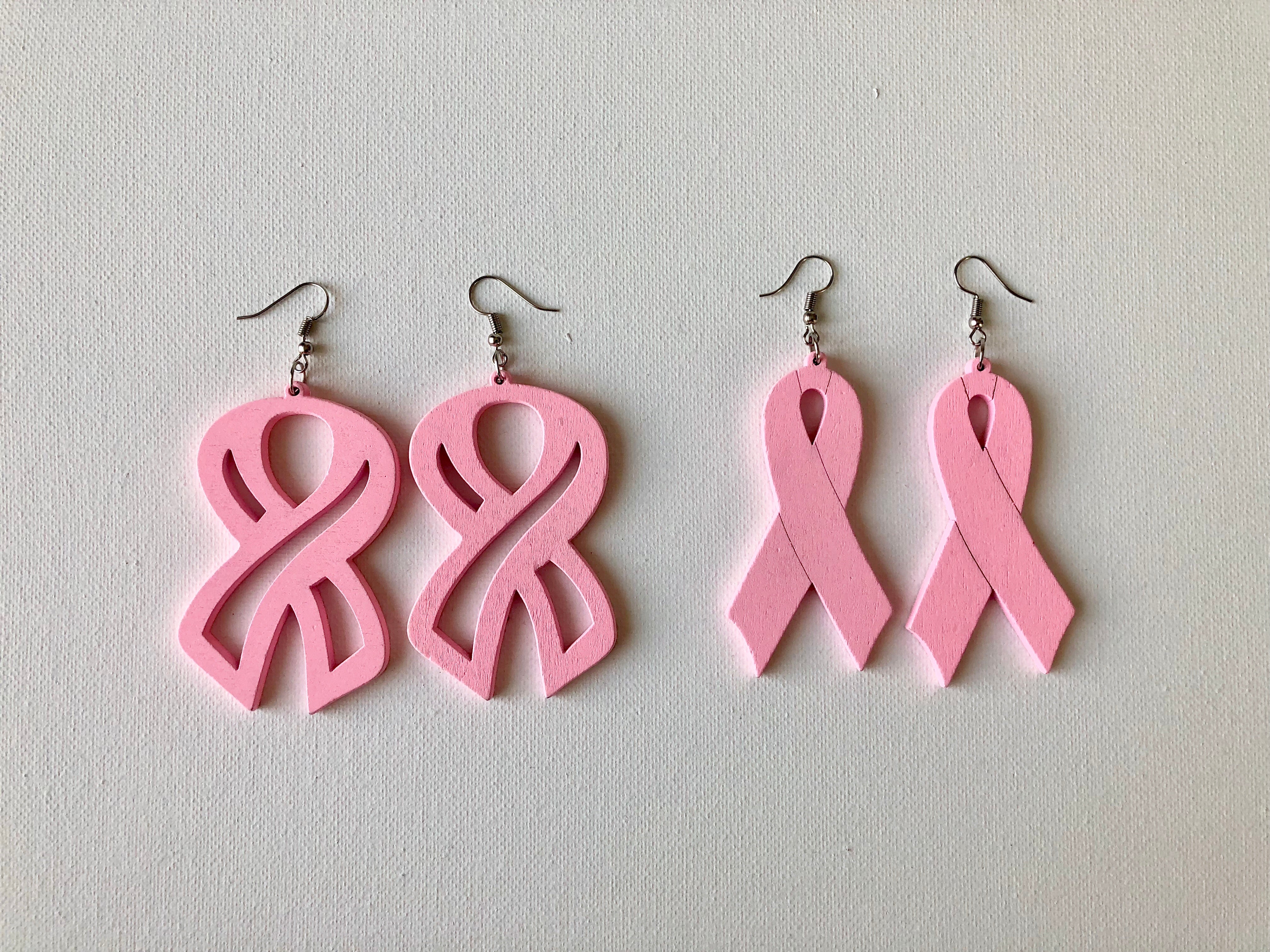 Breast cancer hot sale survivor earrings